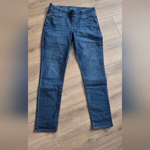 Levi Blue Denim Pull On Skinny Jeans